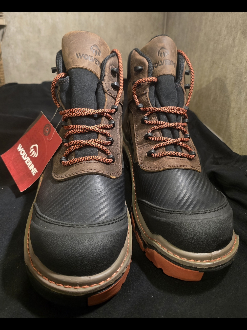 The Wolverine  Raider DuraShocks Shield Boots Mens size 9